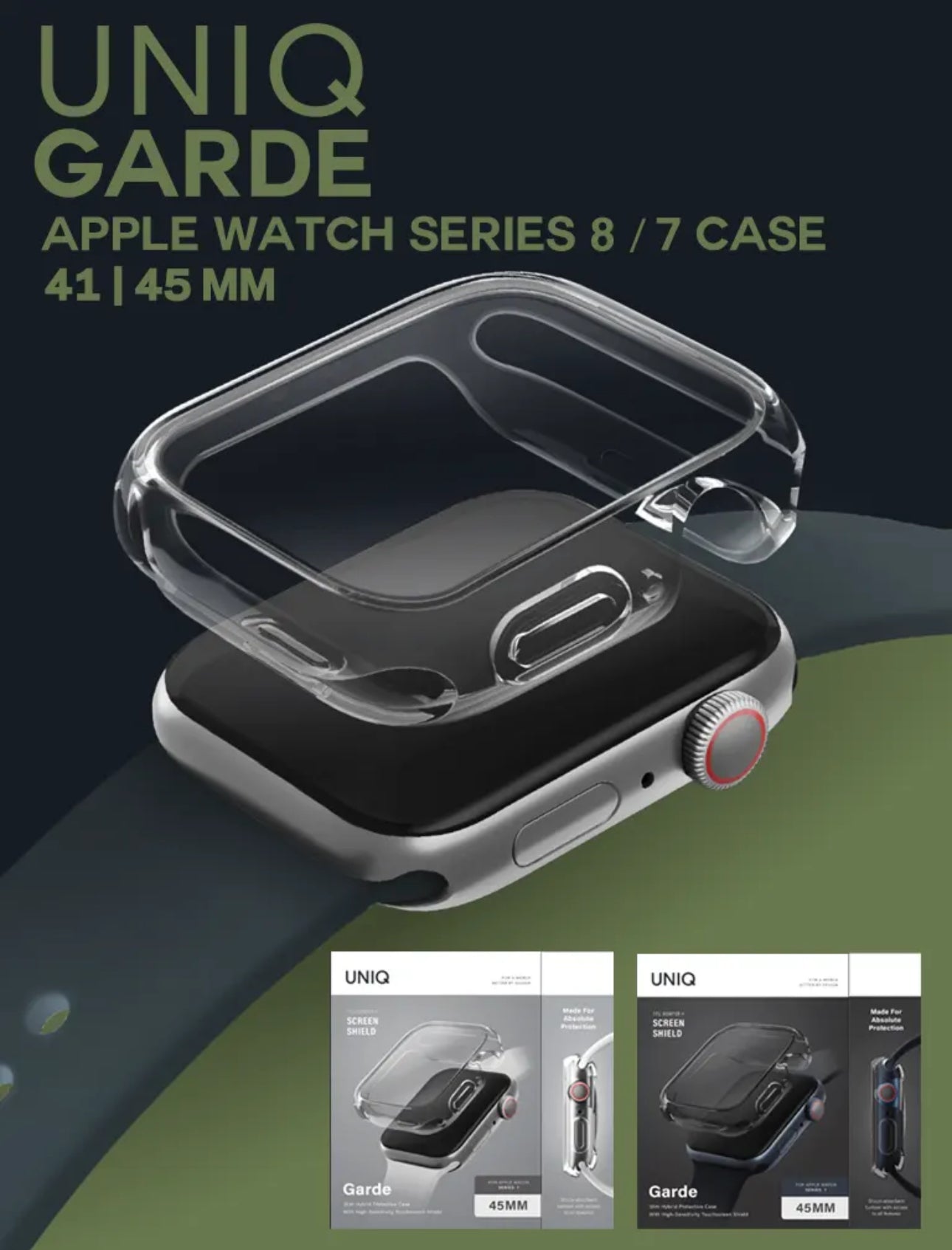 【門市發售】 Uniq Garde Apple Watch Case