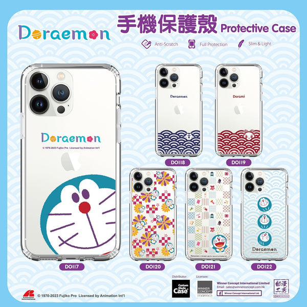 Doraemon Clear Case / iPhone Case / Android Case / Samsung Case 多啦A夢 正版授權 全包邊氣囊防撞手機殼 (DO119)