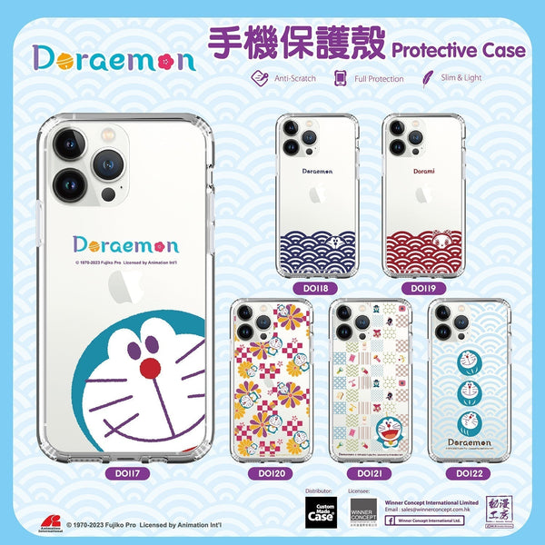 Doraemon Clear Case / iPhone Case / Android Case / Samsung Case 多啦A夢 正版授權 全包邊氣囊防撞手機殼 (DO122)