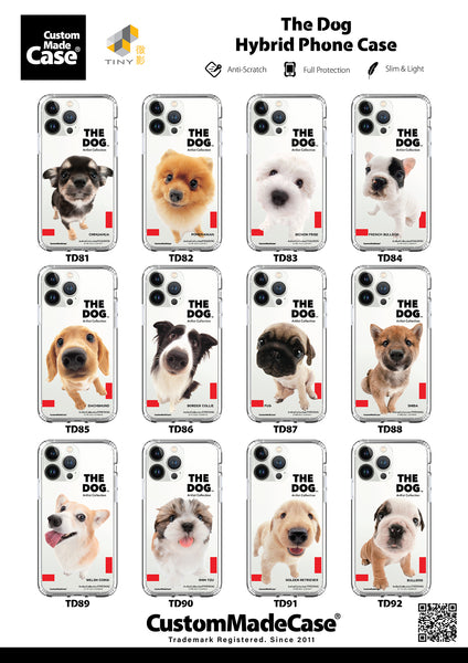 THE DOG 大頭狗 Clear Case / iPhone Case / Android Case / Samsung Case 防撞透明手機殼 (TD88)