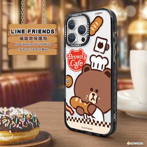 【門市發售】Garmma 永橙 Line Friends MagSafe 手機殼（iPhone 16系列）