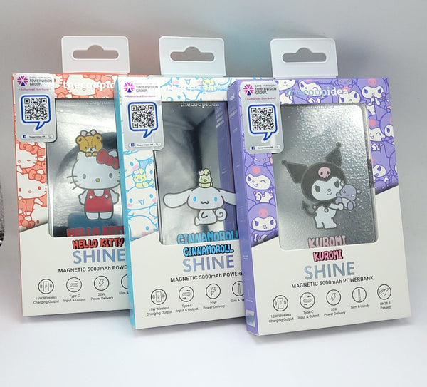 【門市發售】Sanrio MagSafe 5000mAh 外置充電器（只限香港發售，不設平郵）