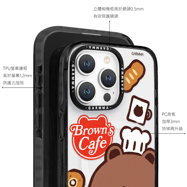 【門市發售】Garmma 永橙 Line Friends MagSafe 手機殼（iPhone 16系列）