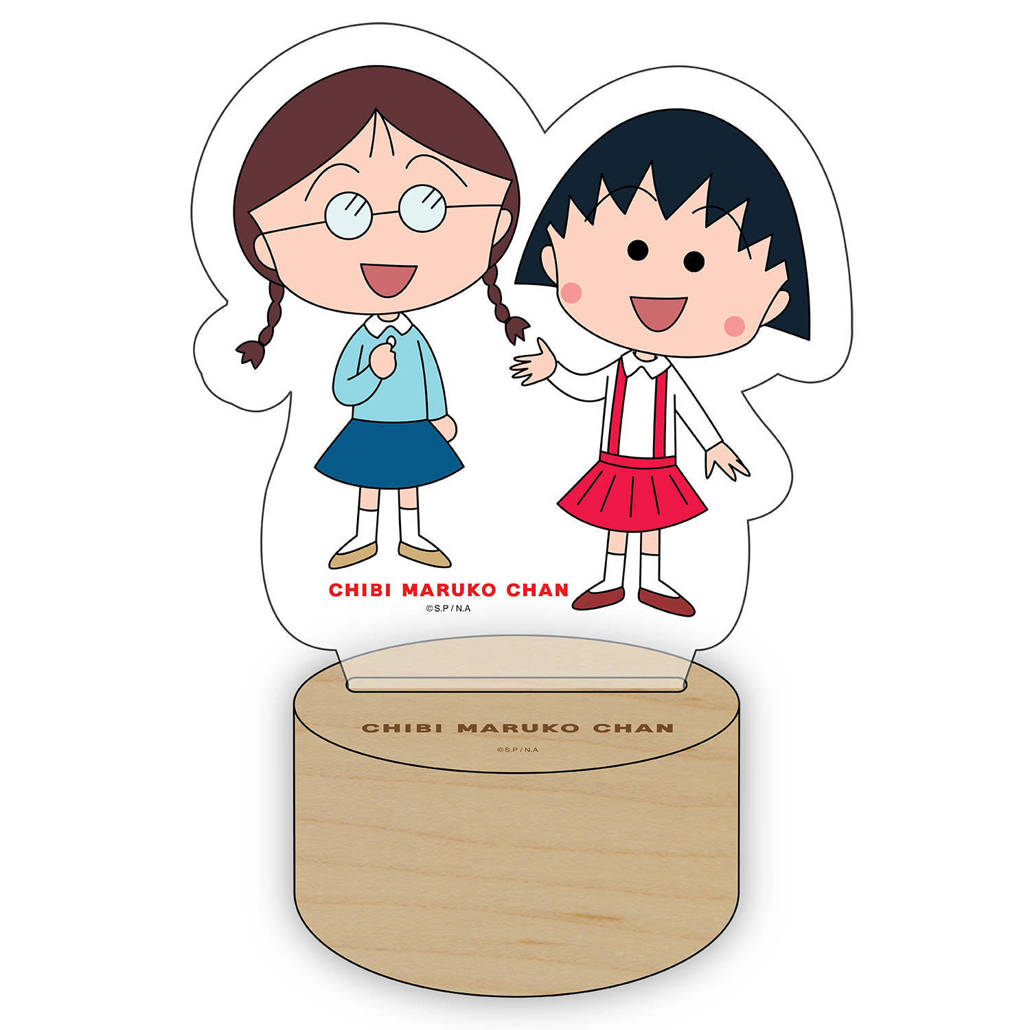 Chibi Maruko-Chan Acrylic LED Lamp (CH83L)