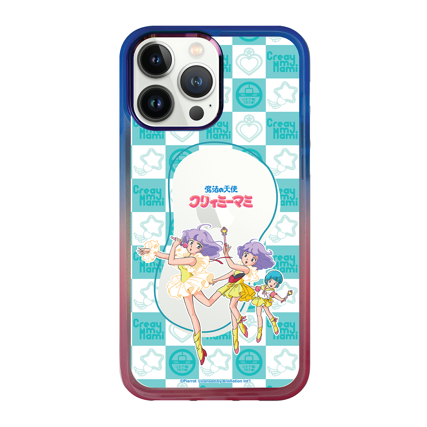 《我係小忌廉》 魔法の天使クリィミーマミ 彩色邊框 手機殼 iPhone Case (CM86CP)