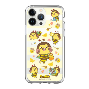 FunBee 蜂Bee Clear Case / iPhone Case / Android Case / Samsung Case 正版授權 全包邊氣囊防撞手機殼  (FB82)