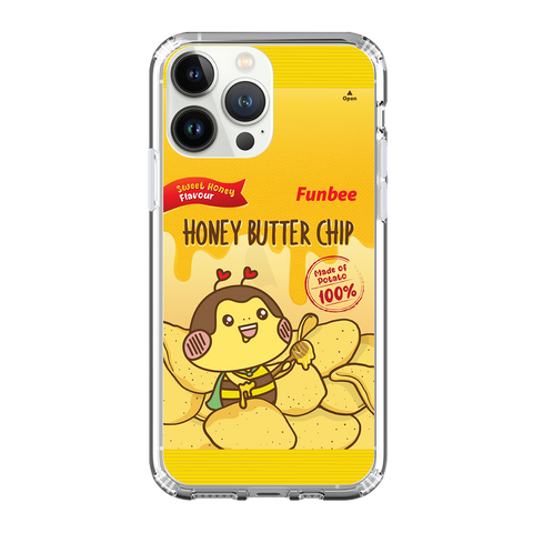 FunBee 蜂Bee Clear Case / iPhone Case / Android Case / Samsung Case 正版授權 全包邊氣囊防撞手機殼  (FB83)