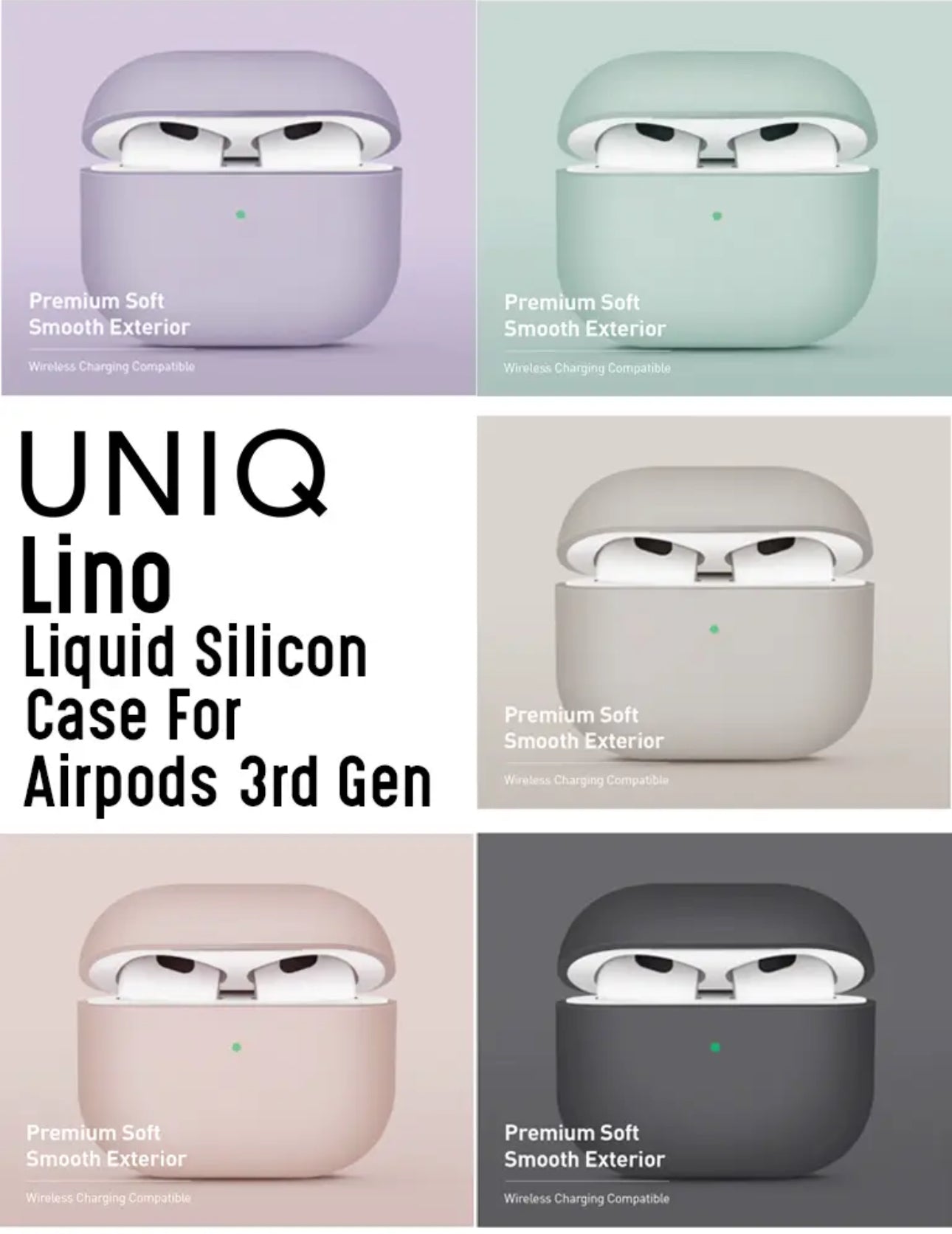 【門市發售】Uniq Lino AirPods Case（Pro/Pro2、3）