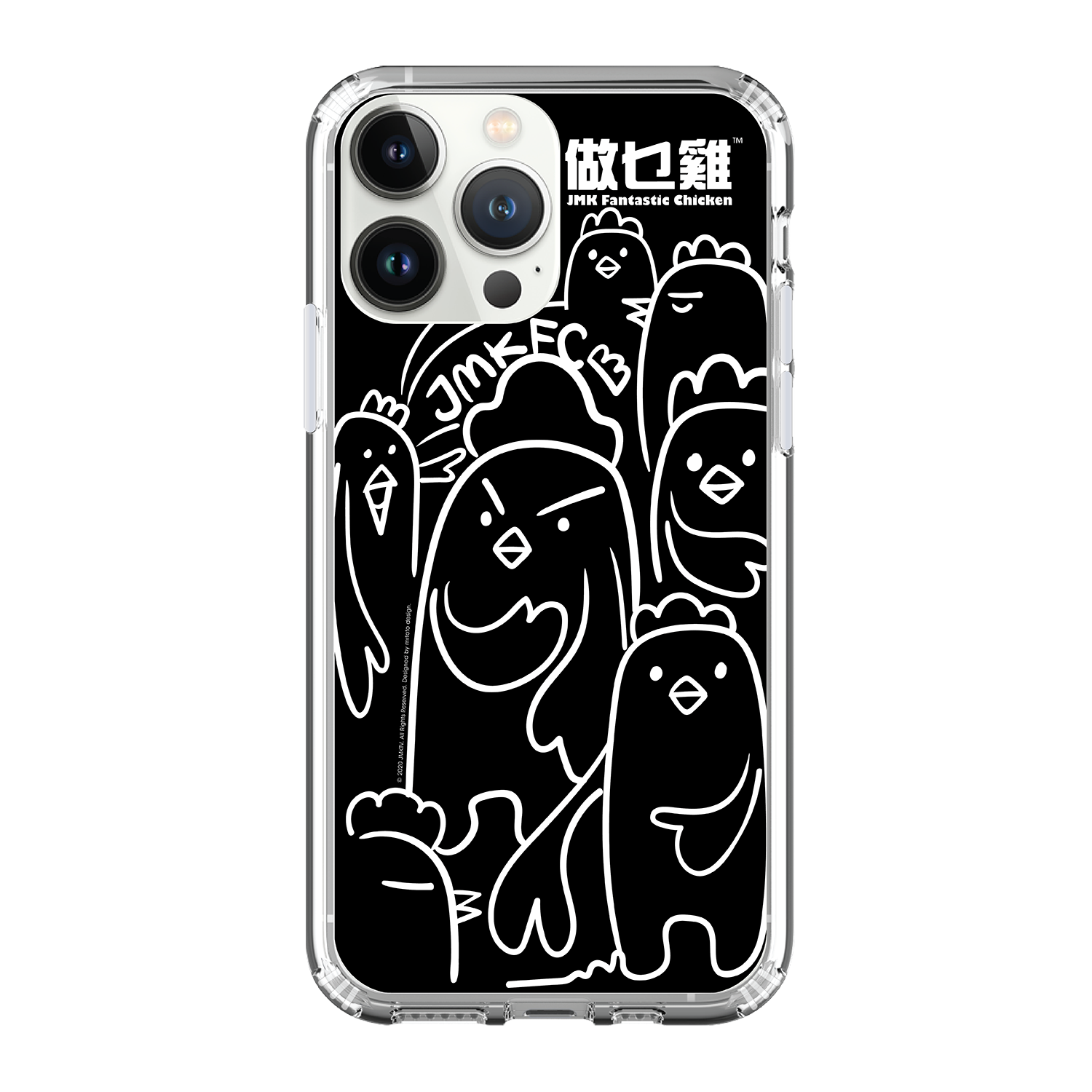 JMKFC 做乜雞 Clear Case / iPhone Case / Android Case / Samsung Case 正版授權 全包邊氣囊防撞手機殼  (JMK86)