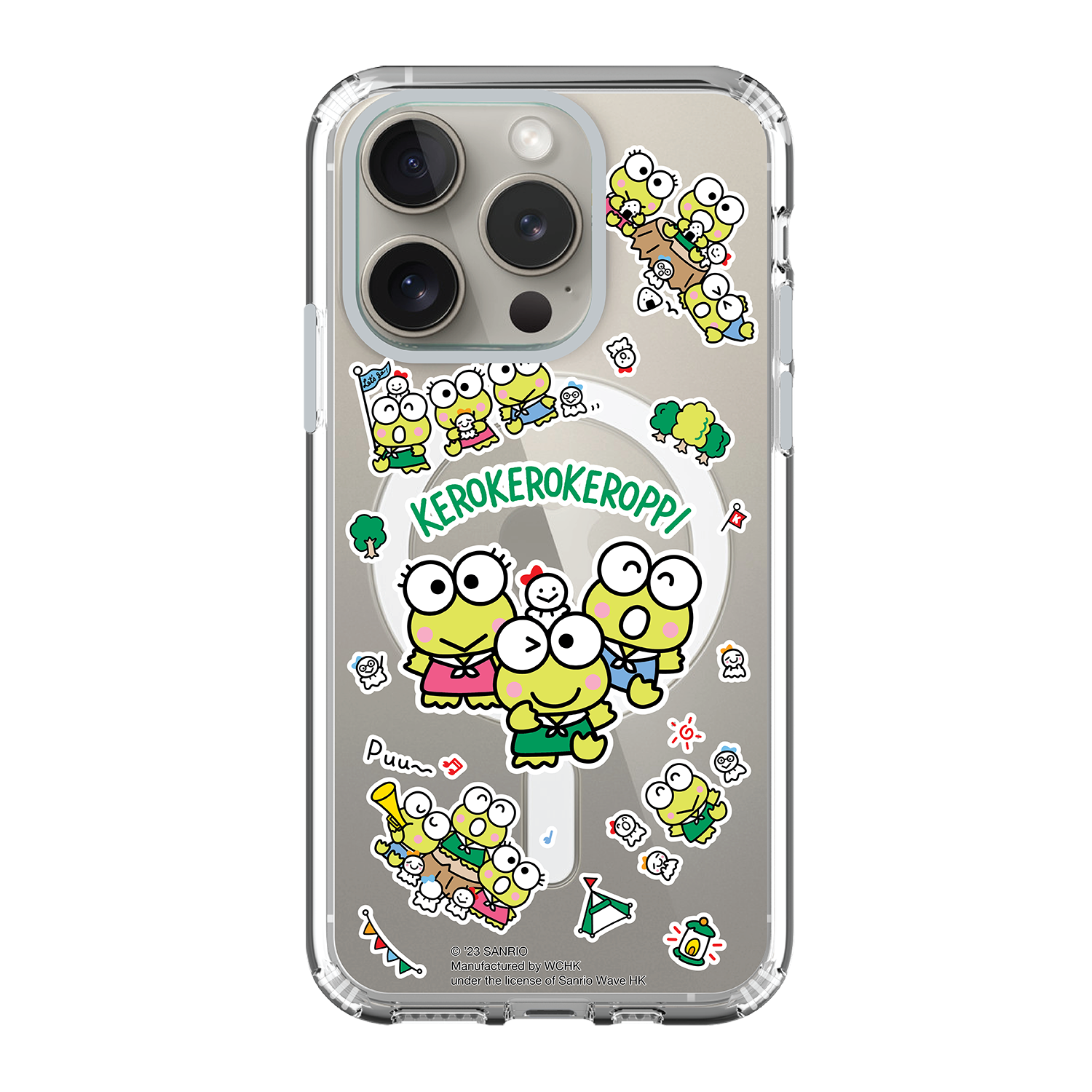 KeroKeroKeroppi Clear Case / iPhone Case / Android Case / Samsung Case 防撞透明手機殼 (KR102)