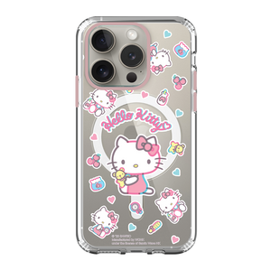 Hello Kitty Clear Case / iPhone Case / Android Case / Samsung Case 正版授權 全包邊氣囊防撞手機殼 (KT162)