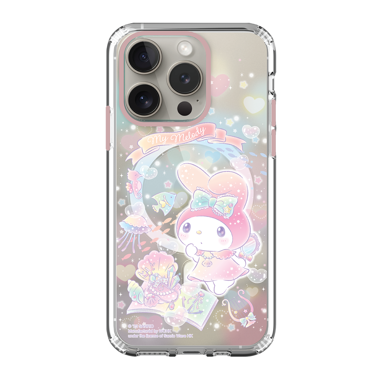 My Melody Clear Case / iPhone Case / Android Case / Samsung Case 防撞透明手機殼 (MM141)