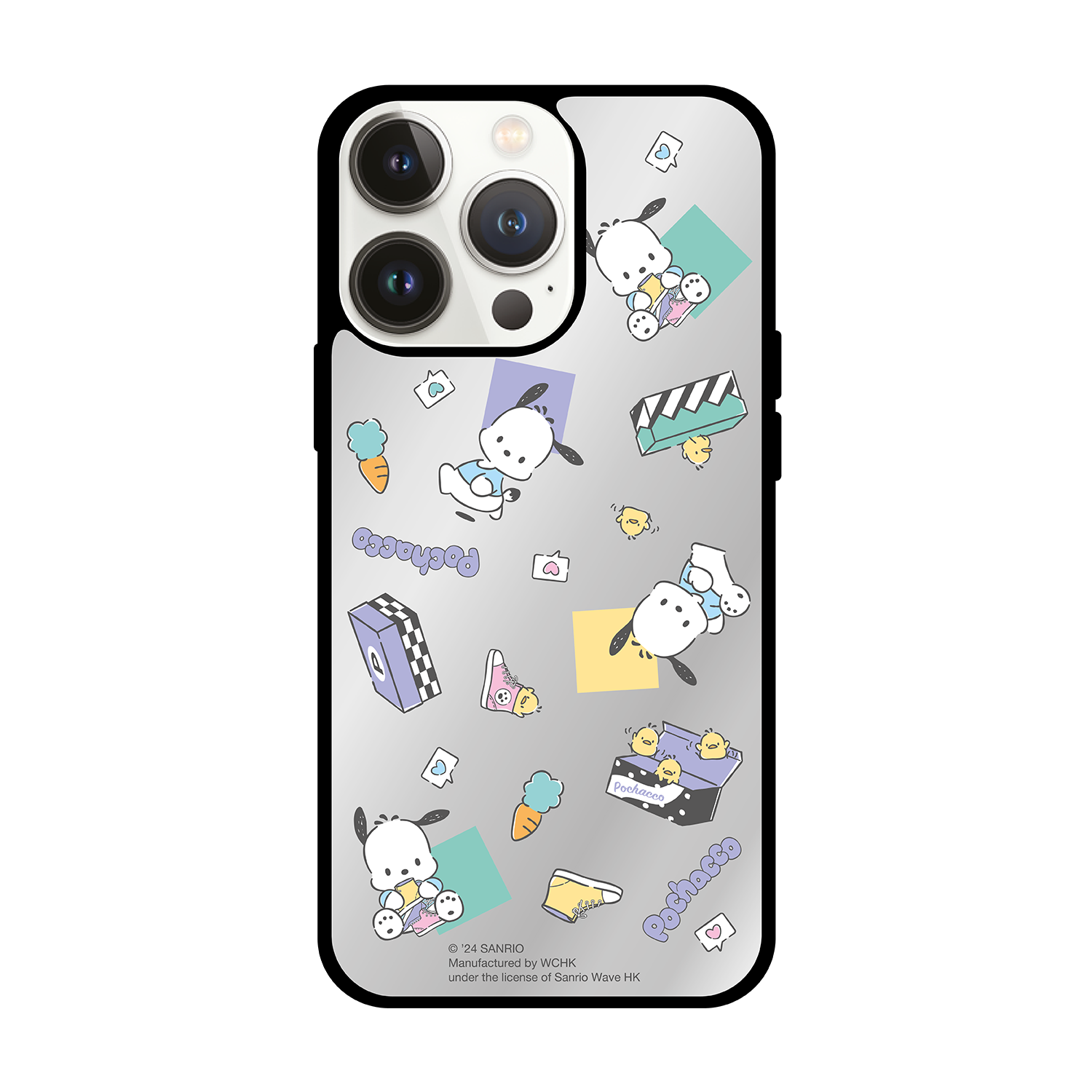 Pochacco iPhone Mirror Case / Samsung Mirror Case (PC121M)