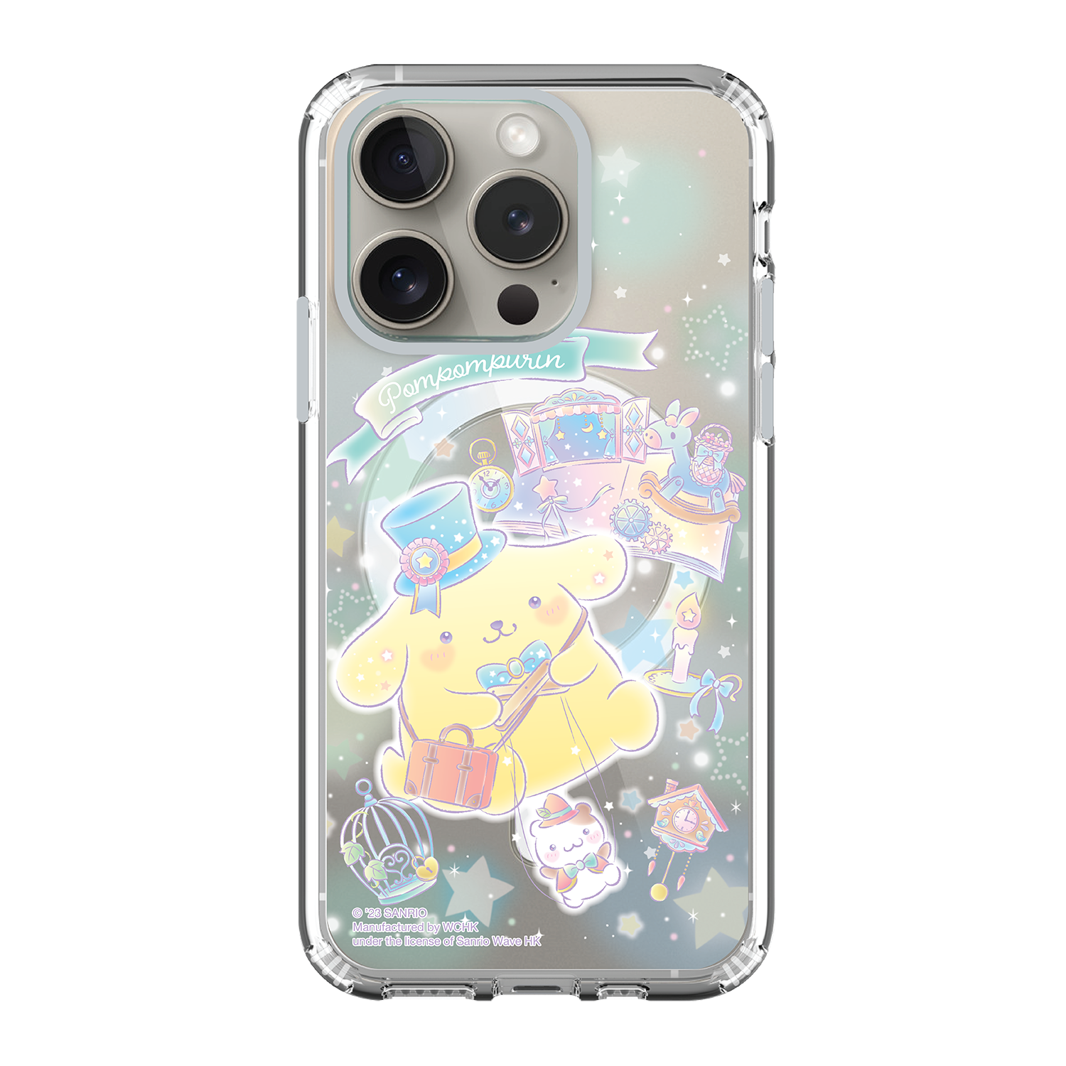 Pom Pom Purin Clear Case / iPhone Case / Android Case / Samsung Case 防撞透明手機殼 (PN104)