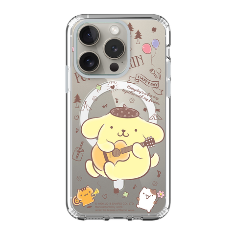 Pom Pom Purin Clear Case / iPhone Case / Android Case / Samsung Case 防撞透明手機殼 (PN98)