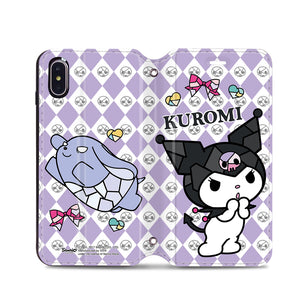 Kuromi Leather Flip Case (KUCM07)