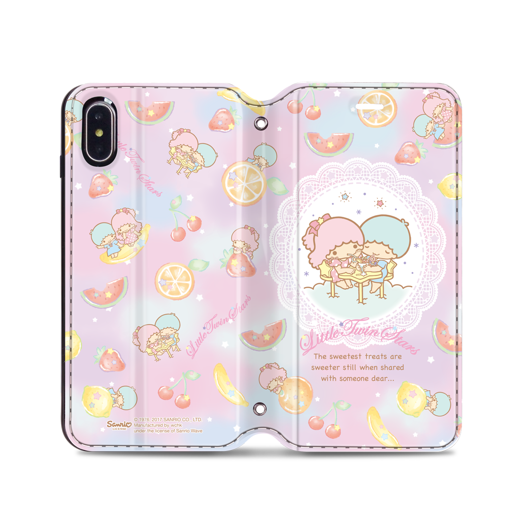 Little Twin Stars Leather Flip Case (TSCM26)